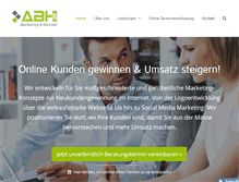 Tablet Screenshot of abh24.com